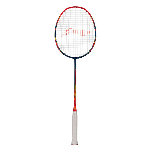 Li-Ning Combat Z8 Badminton Racket (Navy/Red/Yellow) - 84 Grams - Image 4